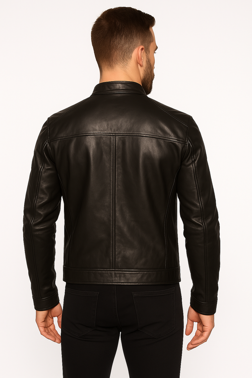 Axel – Leather Biker Jacket