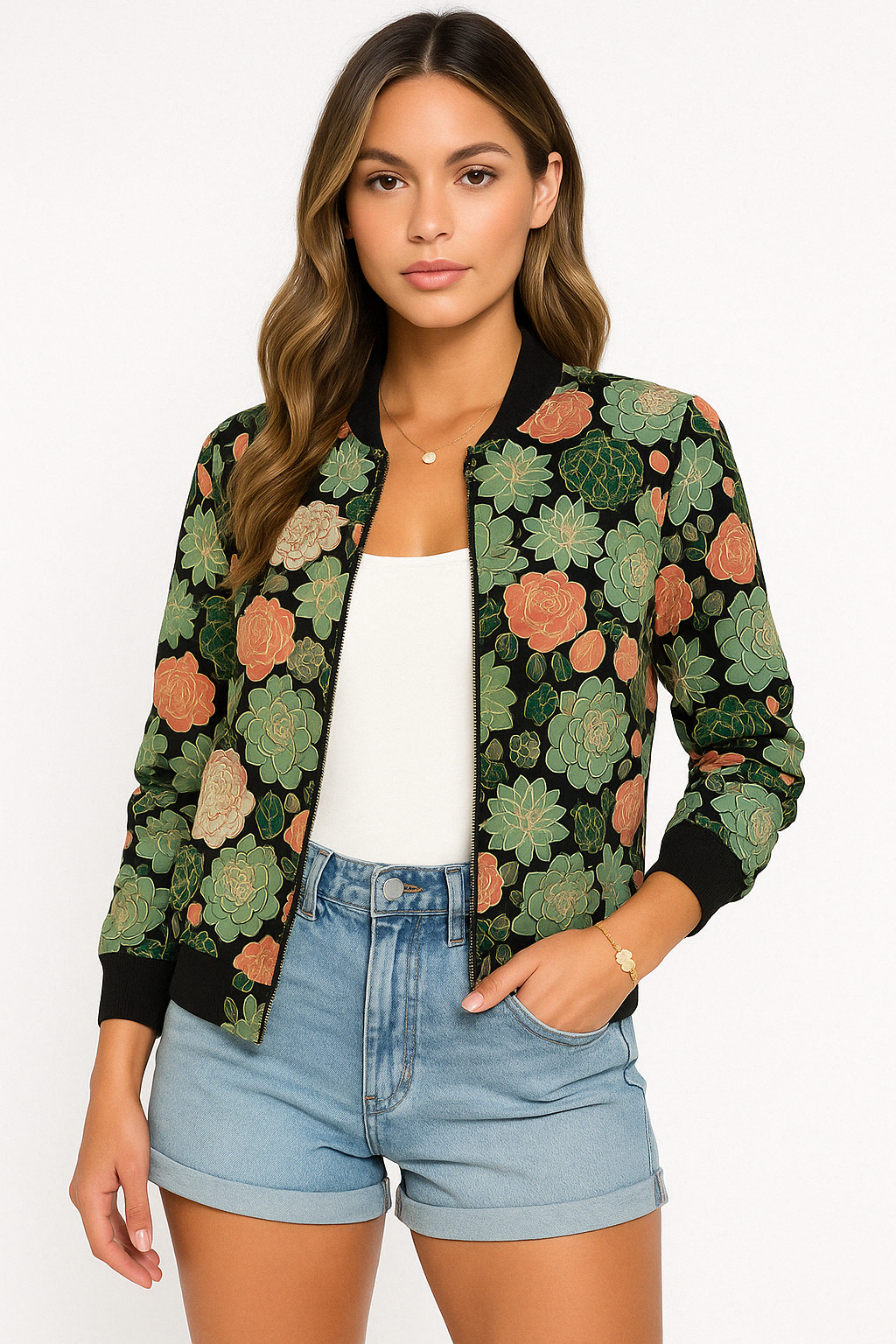 Retro Bomber Jacket – Vintage Edge, Modern Ease