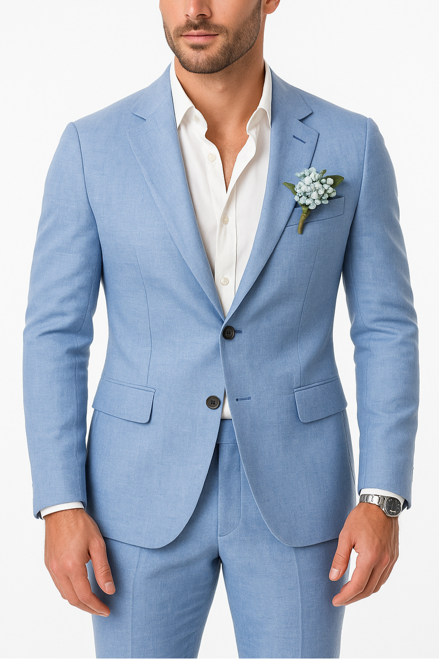 Declan Linen Suit for Men