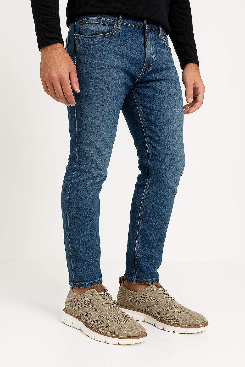 Canvas Mesh Sneakers – Light Form, Everyday Motion