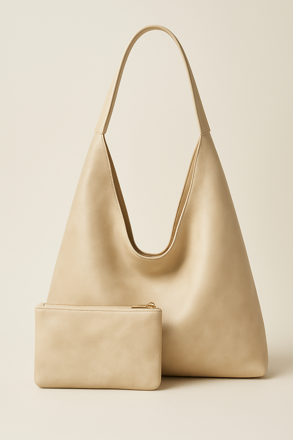 Vintage PU Tote & Wallet Set – Timeless Appeal